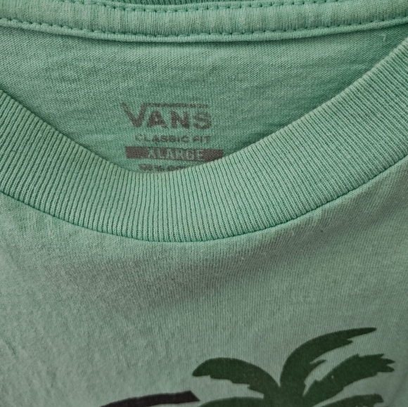 Vans Off the Wall Palm Tree Graphic T-shirt - Picture 2 of 2